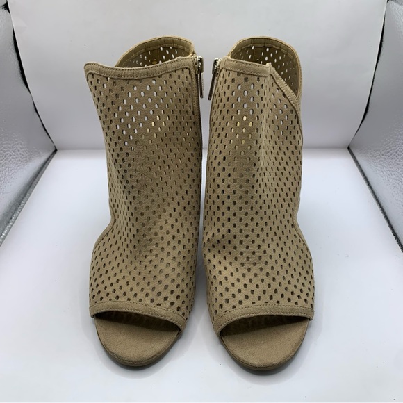 Circus NY by Sam Edelman open toe cut out heel sandals size 8.5 beige - Picture 3 of 10